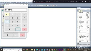 calculator  Project on vb.net