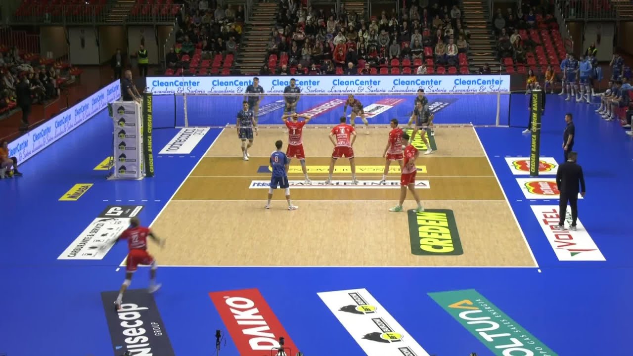 Gas Sales Bluenergy Piacenza vs. Cisterna Volley - Superlega Credem Banca VBTV Match Highlights