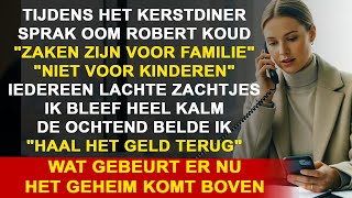 Met Kerst zei mijn oom  Familiezaken zijn voor echte familie maar ik ben zijn grootste investeerst