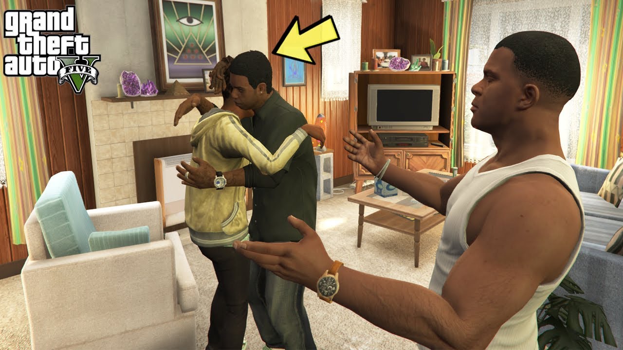 What Happens If Franklin Catches Lamar and His Aunt in GTA 5? (Denise ...