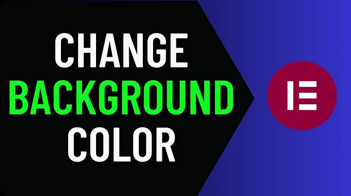 How To Change Entire Page Body Background Color In Elementor WordPress (Full Guide)