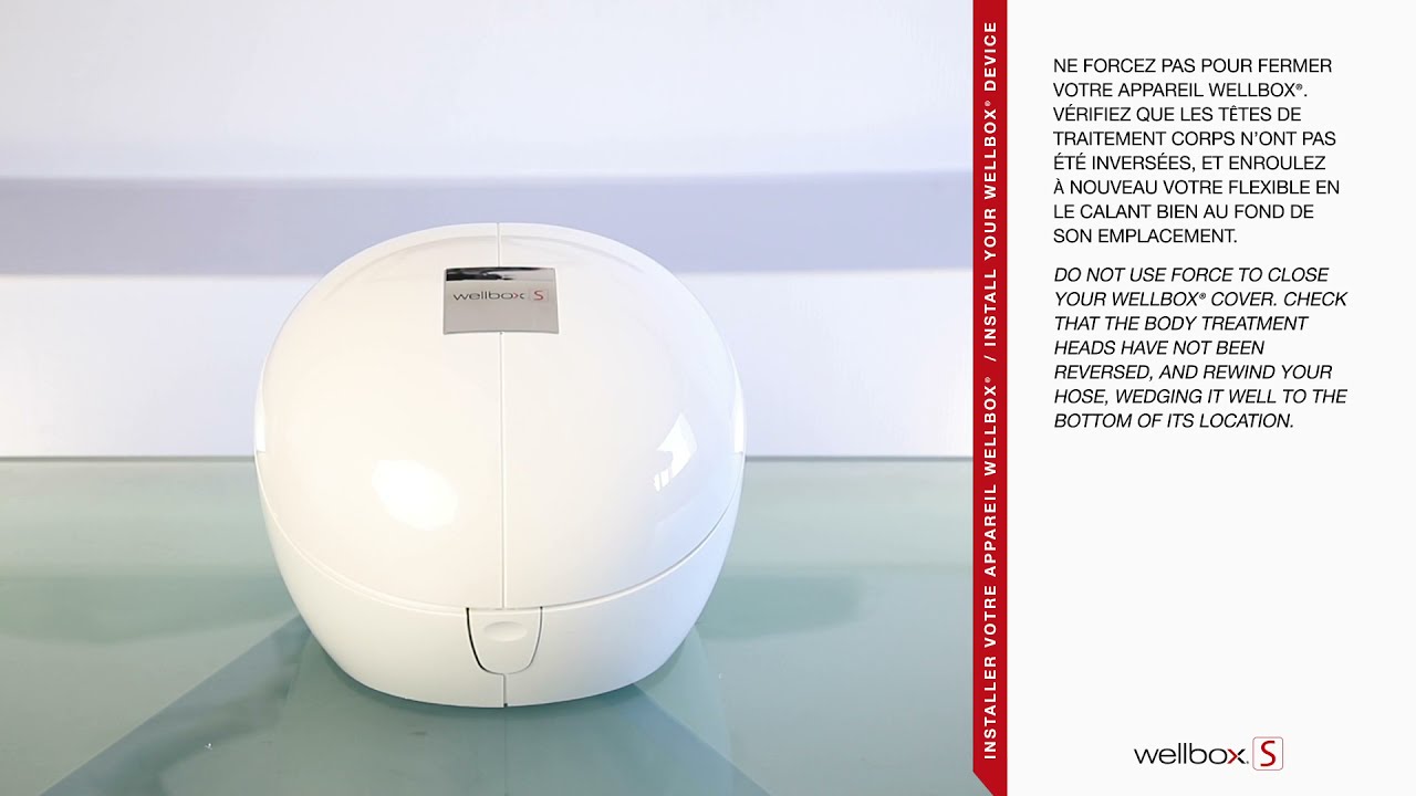 Appareil Anti-cellulite Wellbox S Nude - Neuf