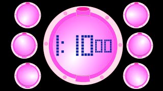 BCG 1 Hour 10 Minutes Countdown - 7 Pink-Hole Falling - Remix Russian Roulette Question Bed Theme