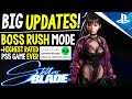 Huge stellar blade updates boss rush mode extra dlc discussions  highest rated ps5 game ever