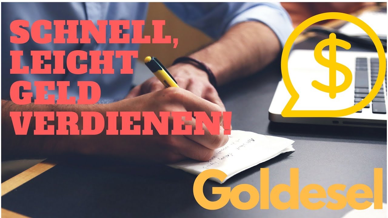 Geld Verdienen Leicht Geld Verdienen Leicht