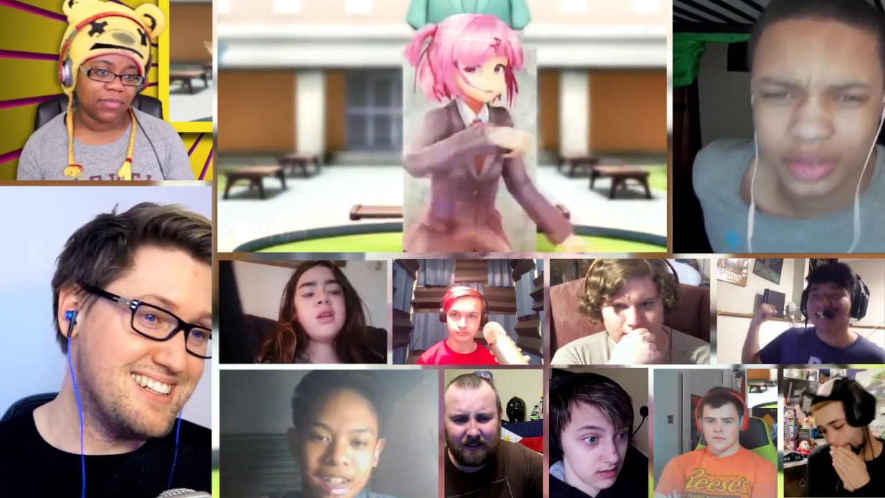 【MMD】⌈DDLC⌋ Doki Doki Forever! [REACTION MASH-UP]#23