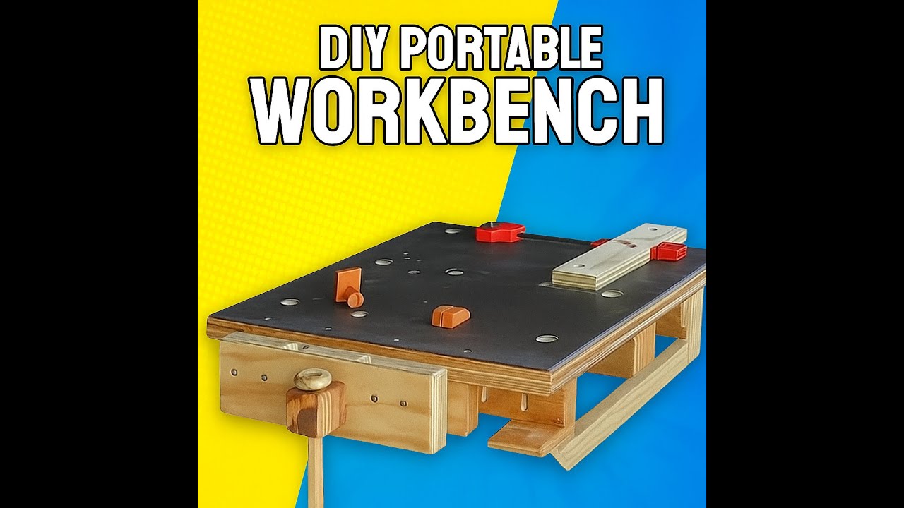 Я построил безумный переносной верстак с нуля! Часть 2