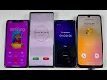 Incoming Calls IPhone XR , Samsung Galaxy S9, Samsung Galaxy A24, Lg wing