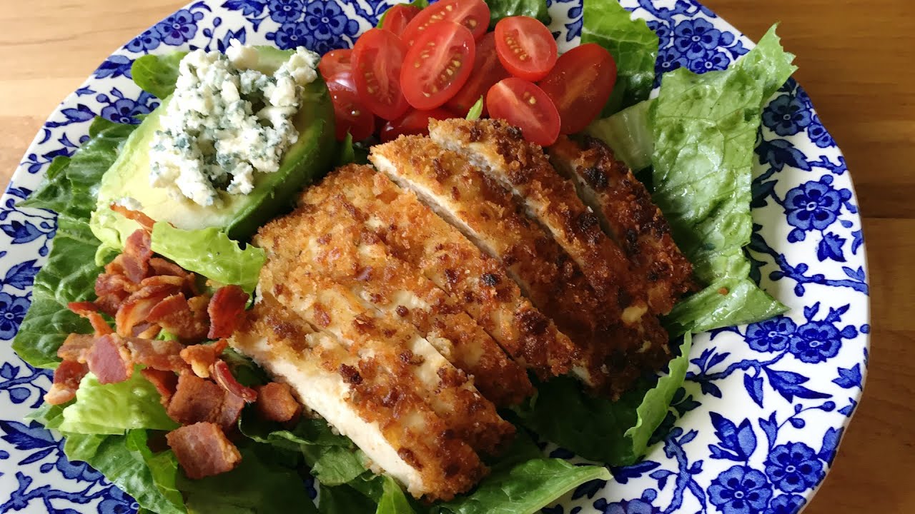 FRIED CHICKEN AND BLUE CHEESE SALADS YouTube