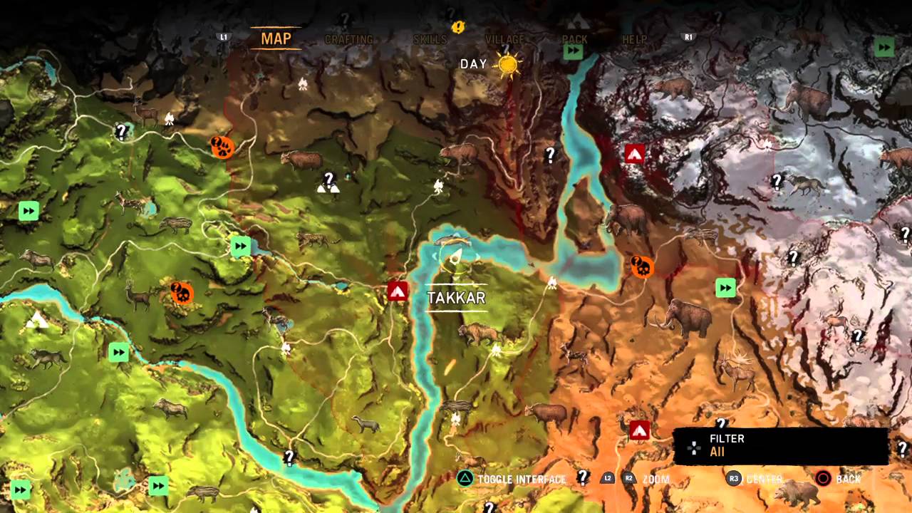 Far Cry® Primal Rare Red Bitefish location