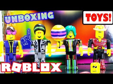 Roblox Series 3 Toy Set Unboxing The Disco Madness Mix Match Set Jazwares Roblox Toys And Code Youtube - roblox celebrity build a billionaire heiress mix match set mix