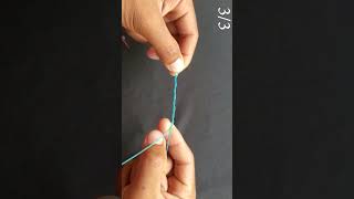 How to tie strong fishing knot #Shorts #fishingtips #fishingknot