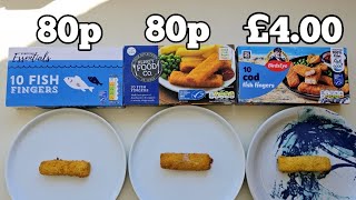 SUPERMARKET PRICE RIP OFF! Fish Finger Review