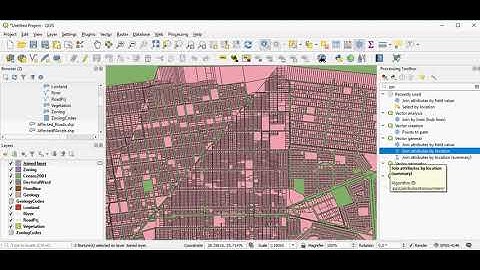 QGIS Spatial Join
