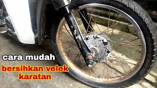 Dijamin Kinclong,..Cara Menghilangkan Karatan Pada Pelek Sepeda Motor