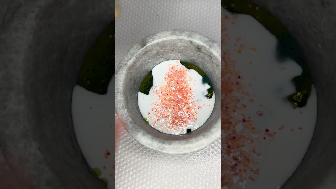 Turning Jelly and milky glue Into Fluffy Slime! #asmrvideo #slime #originalsound #satisfying