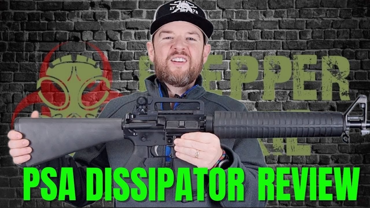PSA PA15 16" MIDLENGTH A2 EPT DISSIPATOR RIFLE YouTube