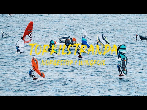 Norgescup i Wingfoil på Torkilstranda