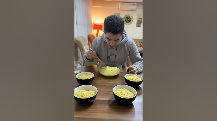 اكبر كمية اندومي اكلتها 😋