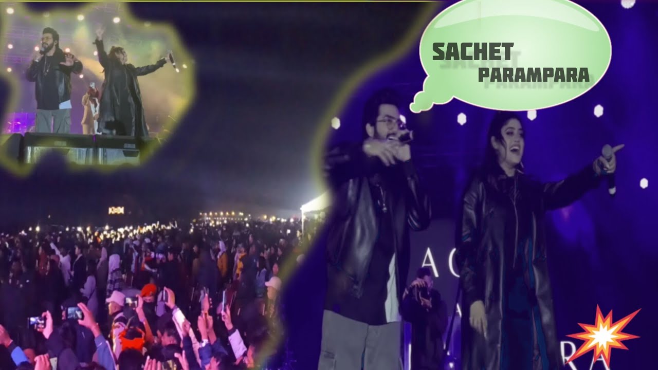 Sachet Parampara Live Performance In Falcon Festival YouTube