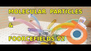 Molecular Particles With Force Fields V2  Blender 3D