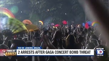 2 arrested in bomb plot targeting Lady Gaga concert in Brazil