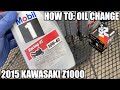 How To: Oil Change on a 2015 Kawasaki Z1000
