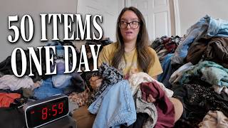I listed 50 items in 1 day....here's what happened