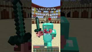 S-tap strafe combo that noobs can't counter #minecraft #pvp