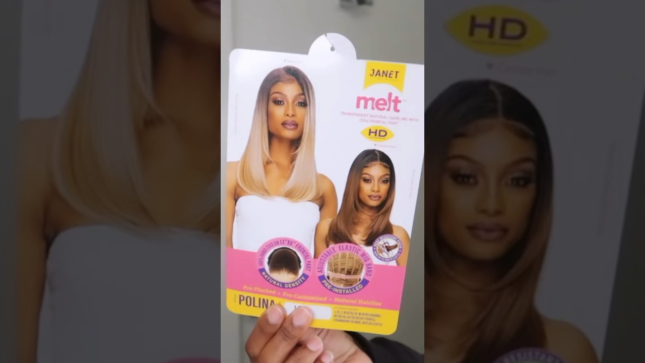 THE ULTIMATE SYNTHETIC WIG MELT| JANET COLLECTION POLINA