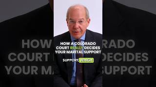 How Courts Calculate Marital Support in Colorado