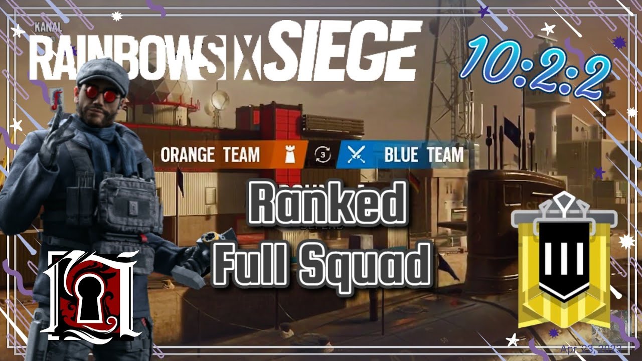 Kanal Ranked (Road to Platin) Squad | Rainbow Six Siege (Gold 3) - YouTube