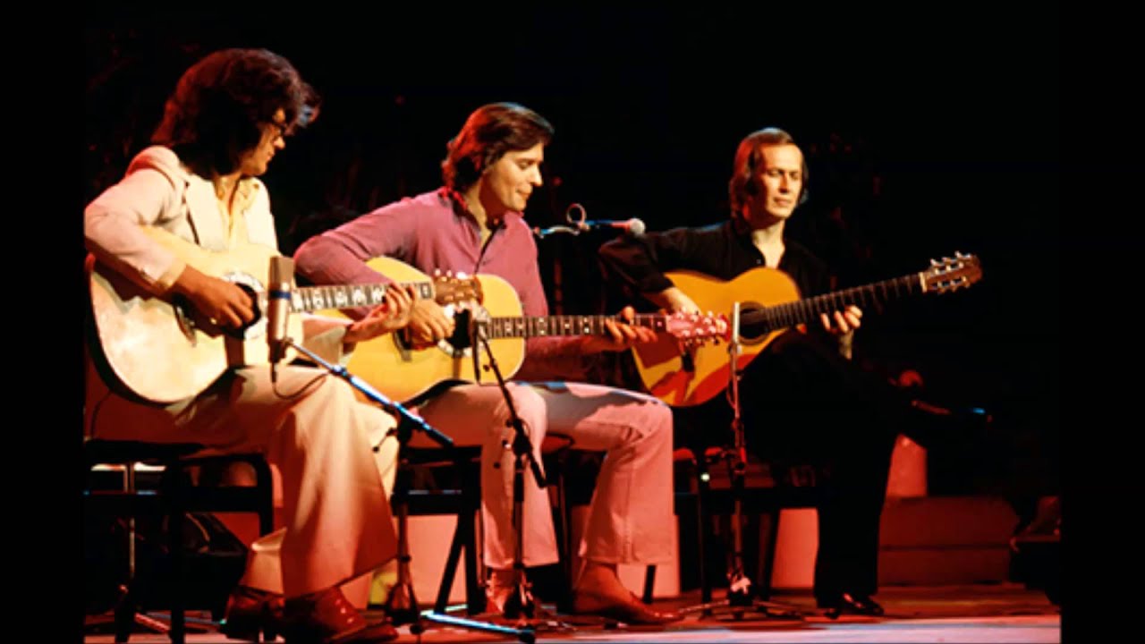John McLaughlin, Larry Coryell and Paco de Lucia - Guitar Trio