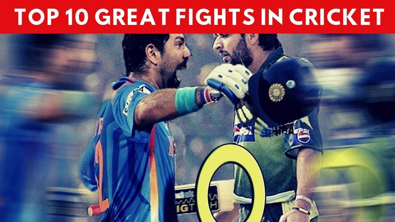 Top 10 Biggest Physical Fights in Cricket History of All Time - YouTube