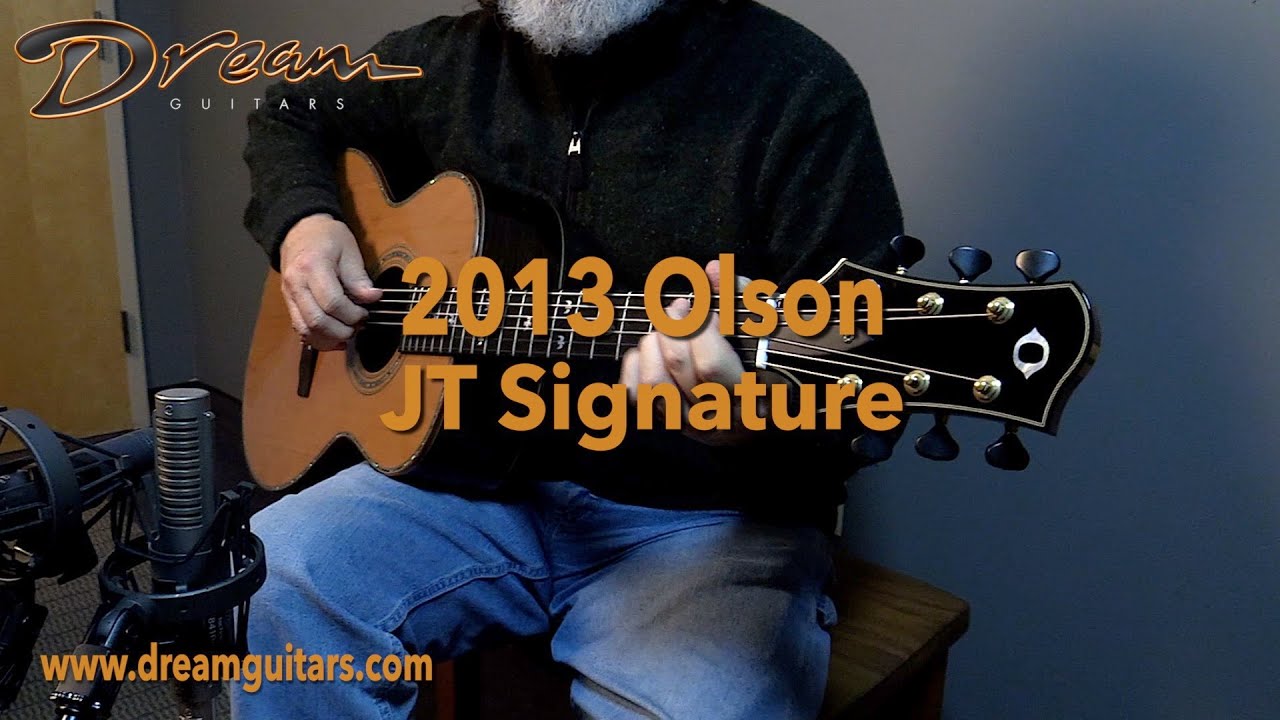 2013 Olson JT Signature, Indian Rosewood & Cedar