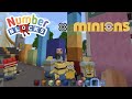 Numberblocks 1-100 in Minions Minecraft 🌟
