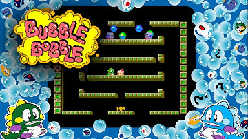 Bubble Bobble ARCADE / MAME (1986) | The Game Footage Channel | Retro Gaming