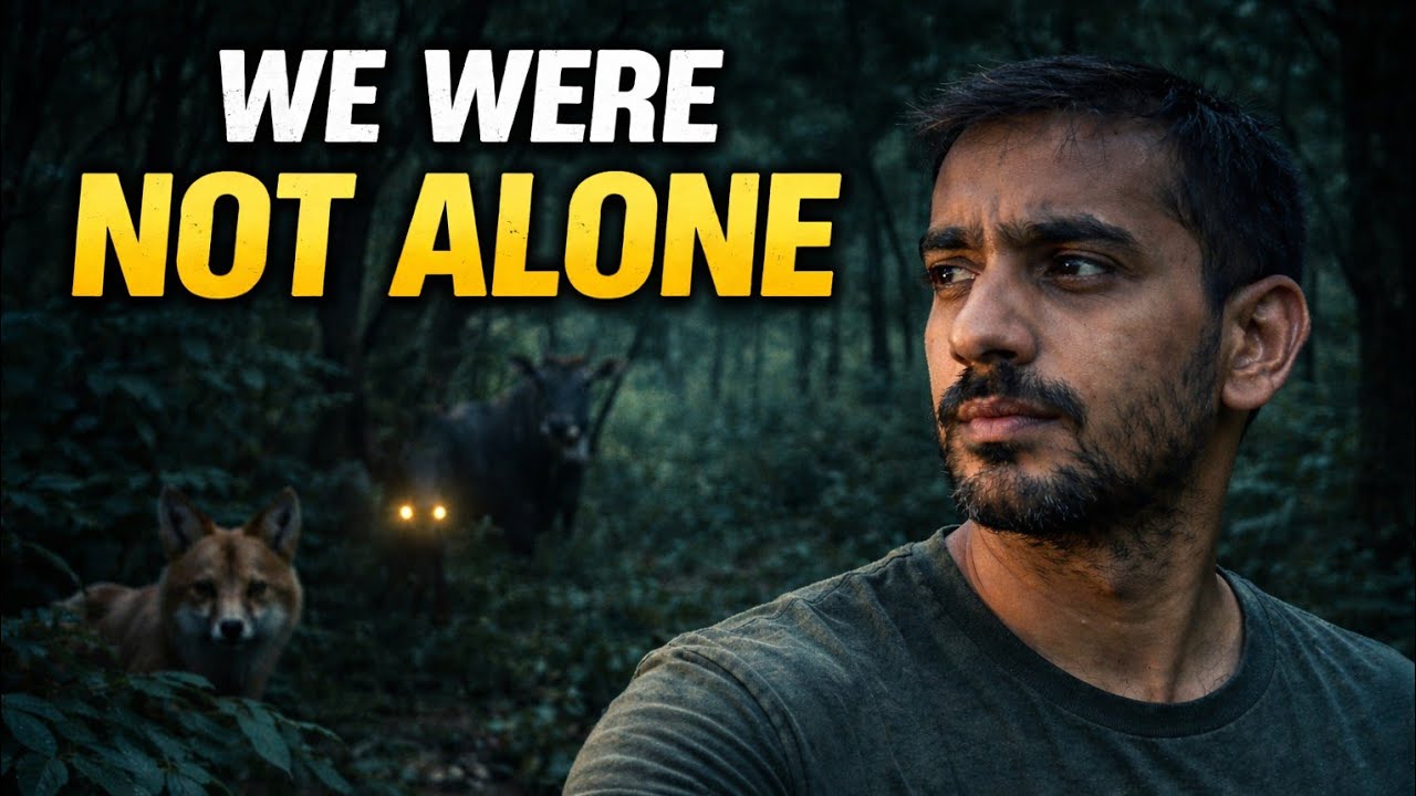 We were not alone on this silent forest trek 🐆 