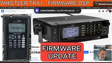 Whistler TRX-1 Firmware / DSP Update V7.4