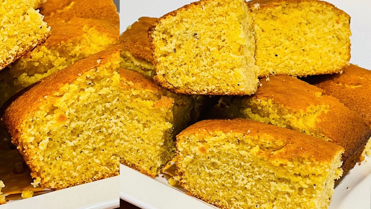 Corn Cake#طرزتهیه #کیک #جواری یا #ذرت