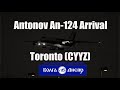 Volga-Dnepr Airlines Antonov An-124 Arriving into Toronto (CYYZ)