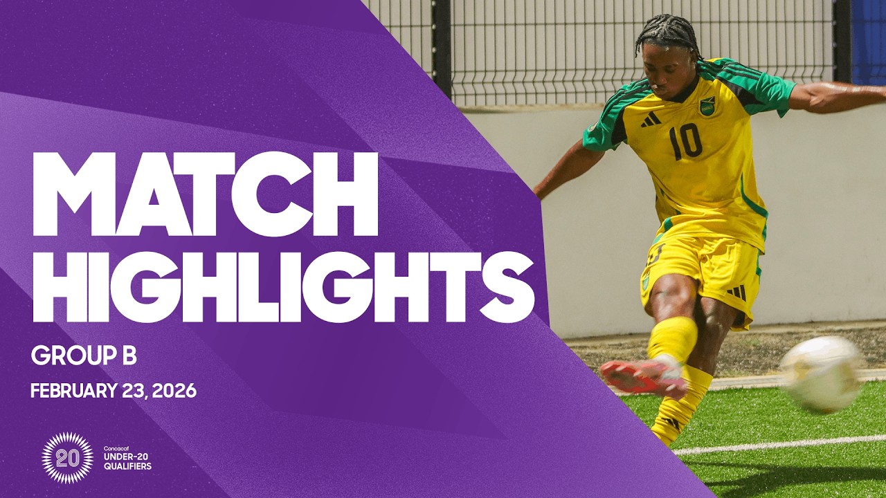 Group B Highlights, February 23 | 2026 Concacaf Men's Under-20 Qualifiers