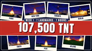 Download lagu 7 Landmarks vs 107,500 TNT 💥 'I'LL FIX IT!' – Tony Boom's Week 1 (Paris → Beijing)