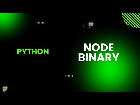 Run Node.js Binary with Python