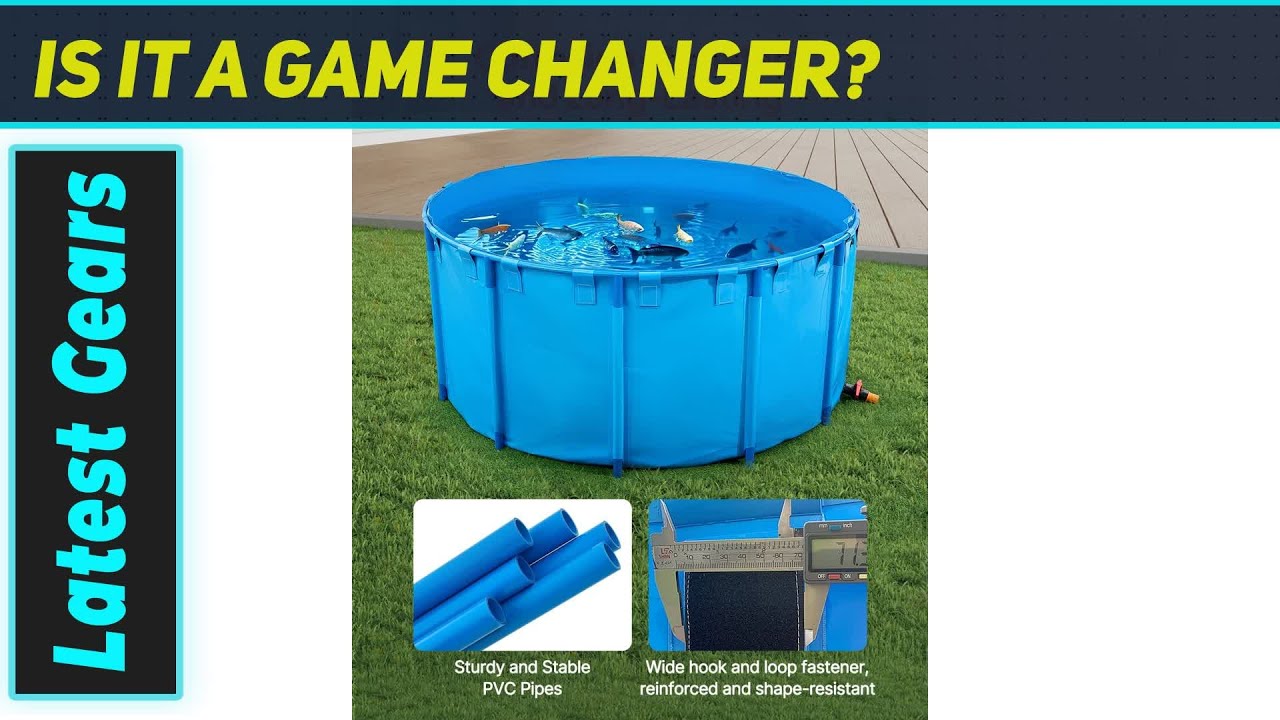 Пруд VEVOR Canvas: ИДЕАЛЬНЫЙ аквариум для разведения карпов кои?