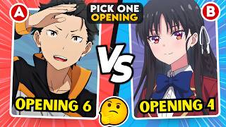 🔥 Save ONE Anime Opening! Which One Would You Choose? 🤔 | Anime Quiz!