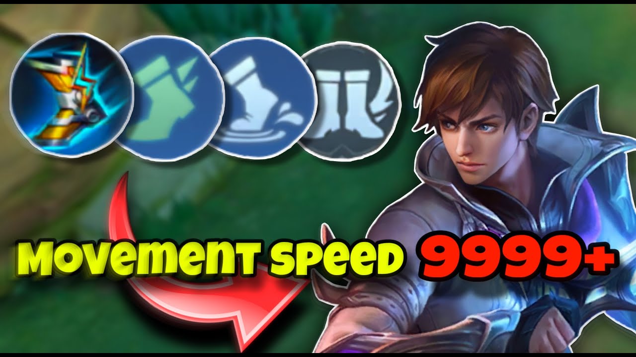 TRY THIS GUSION MOVEMENT SPEED BUILD!🤣 BEST MOVEMENT SPEED BUILD EVER! - Mobile legends