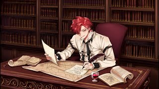 Strategizing in the Study 📖 Trash of Count's Family Ambience | Peaceful Lofi Violin BGM