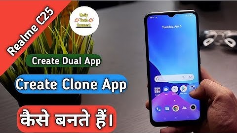 How To Create Dual App in Realme C25,How To Create Clone App in Realme C25 C2,DualApp Use Keise Kare