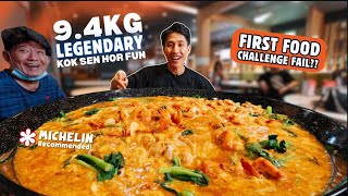 INSANE 9.4KG HOR FUN CHALLENGE - MY FIRST FOOD CHALLENGE Fail?! | Michelin Hawker Food Challenge!